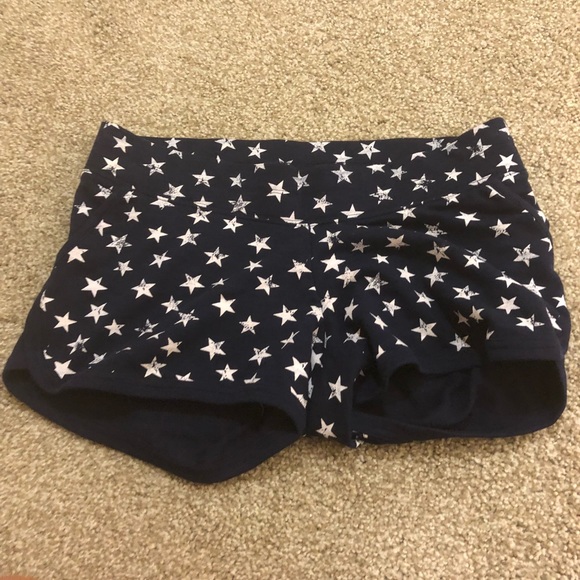 Motherhood Maternity Pants - Navy & star maternity shorts